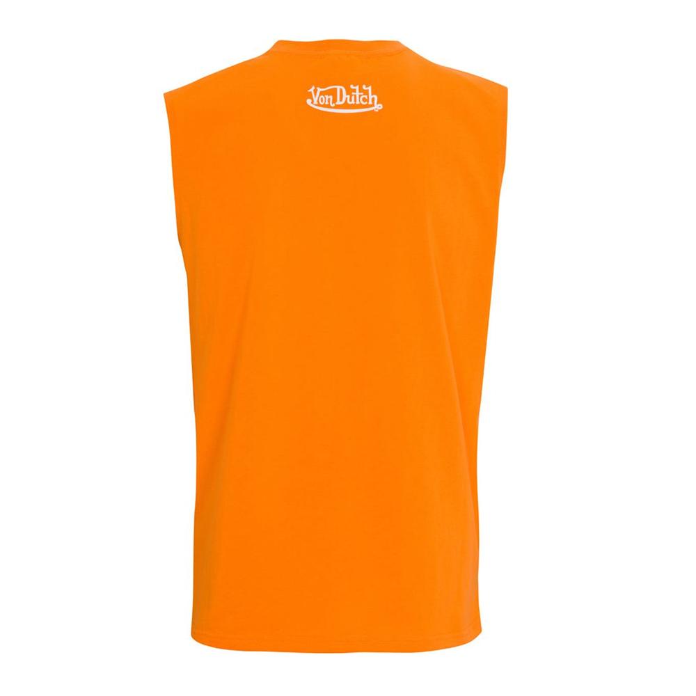 Von Dutch Débardeur Orange Homme Von Dutch 945880