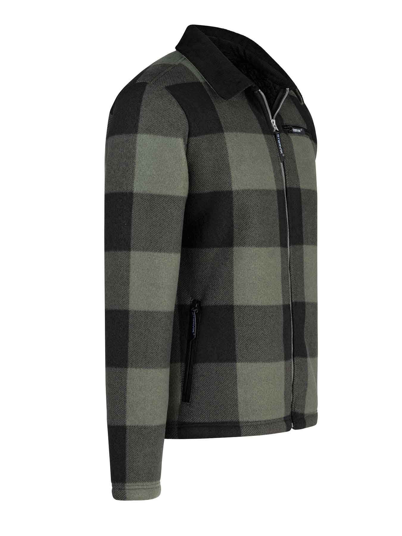 Störvik London - Vest - Groen / Zwart - M