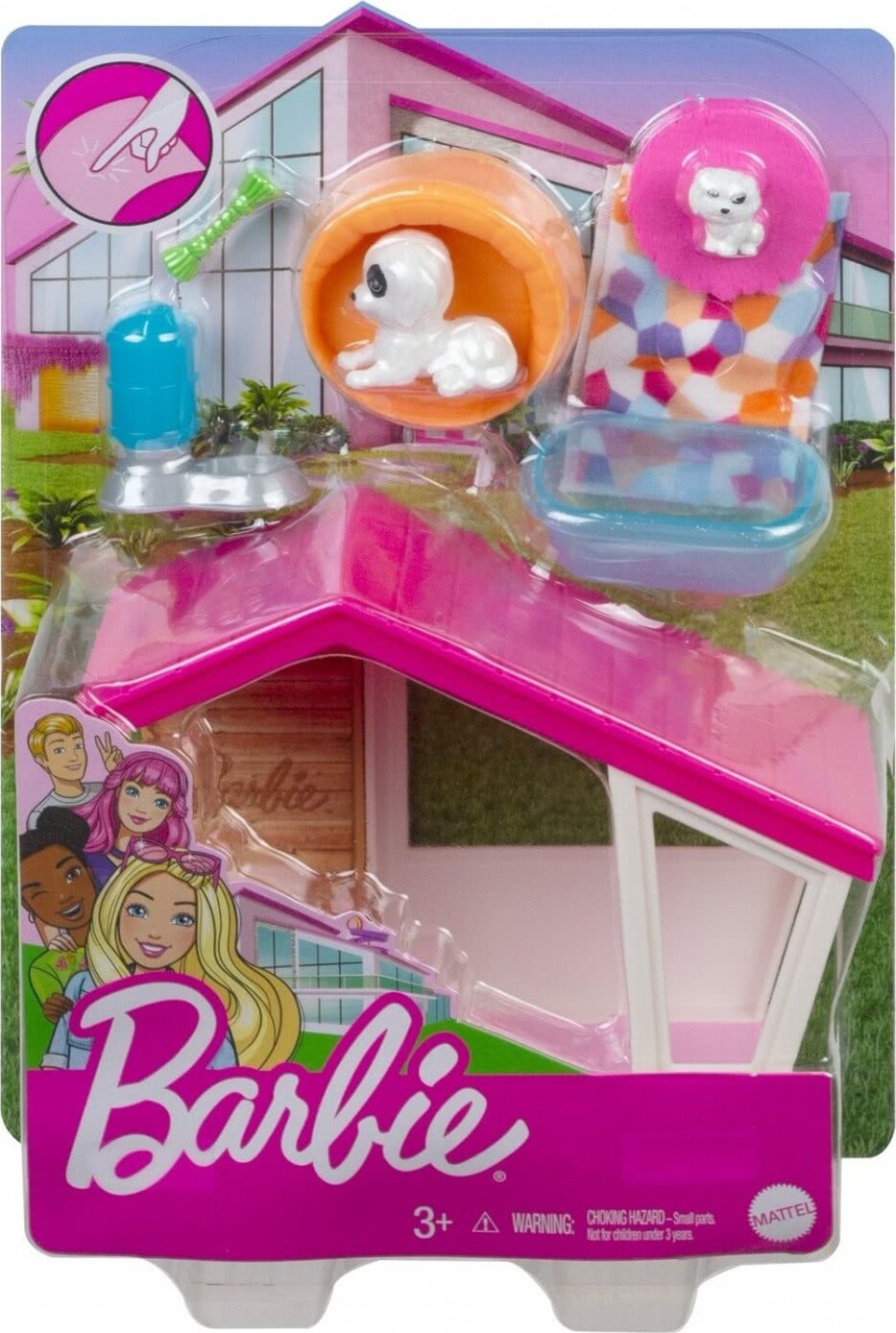 Barbie - Legesæt Med Kæledyr - Assorteret