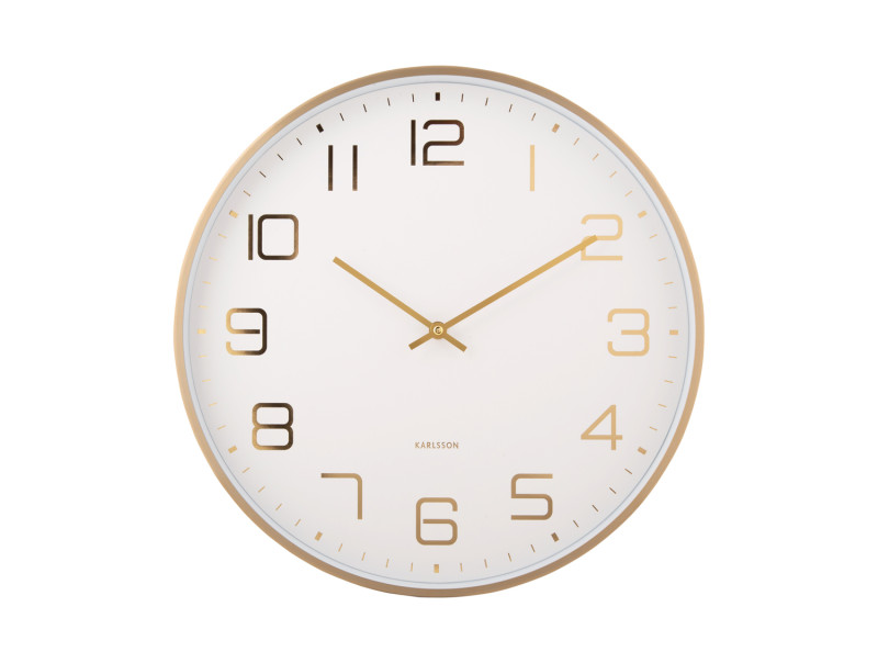 Wall Clock Elegance Glow KA5973BK Black