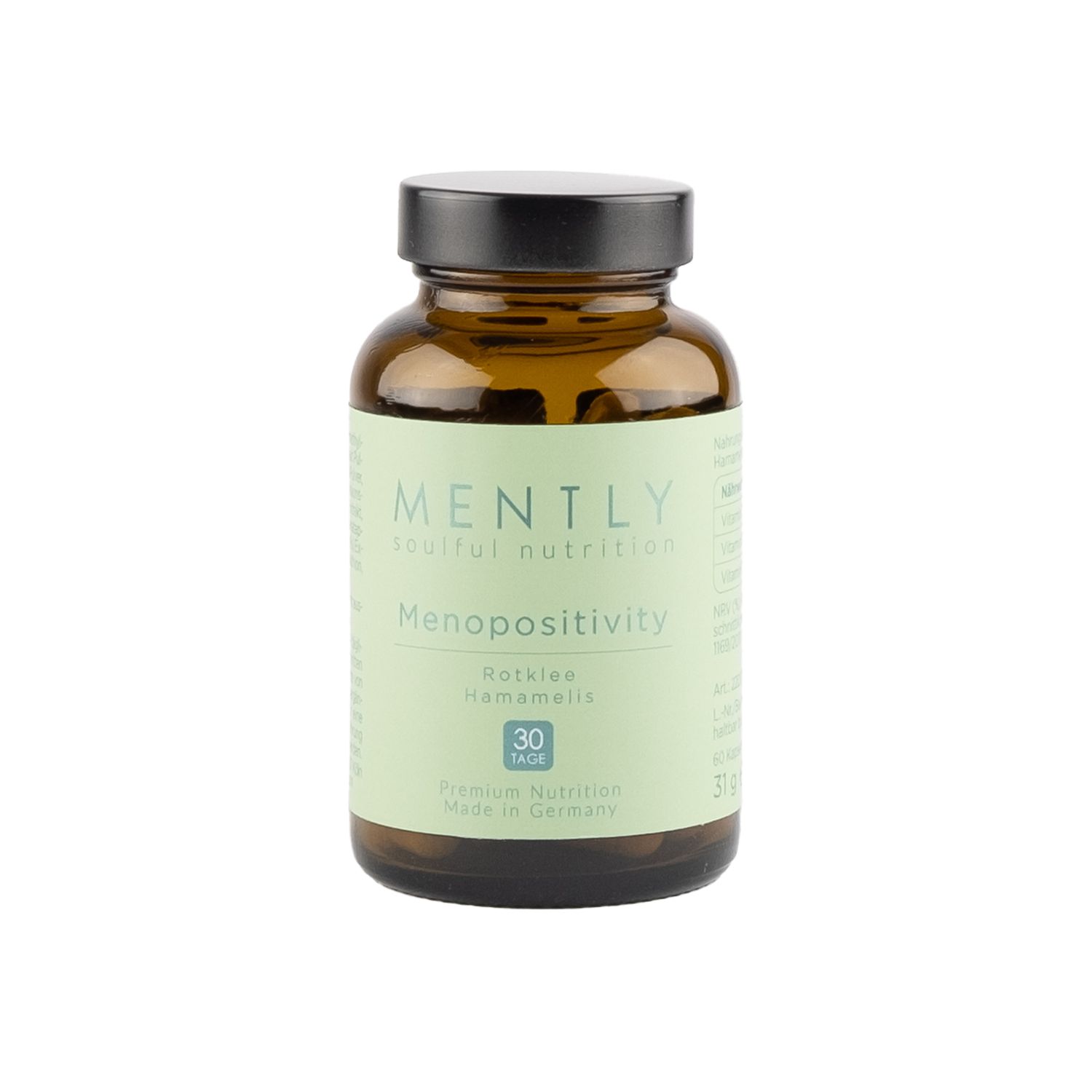 MENTLY Menopositivity mit Rotklee & Hamamelis