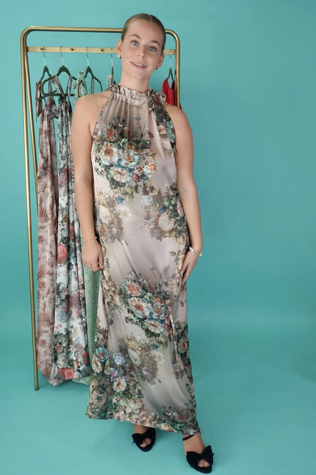 Karmamia Simone Dress daisy mocha