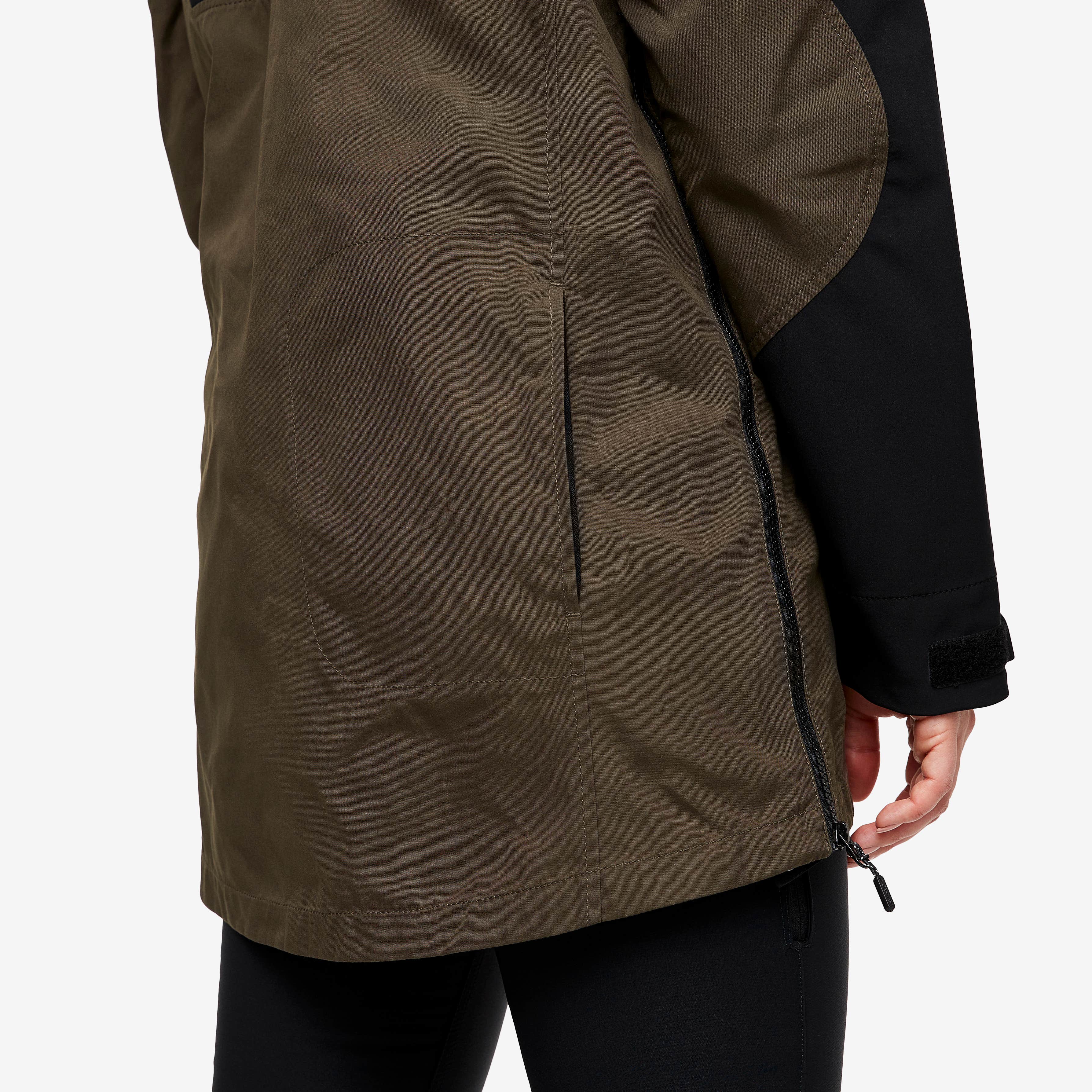 Outdoor Anorak Dame Mud