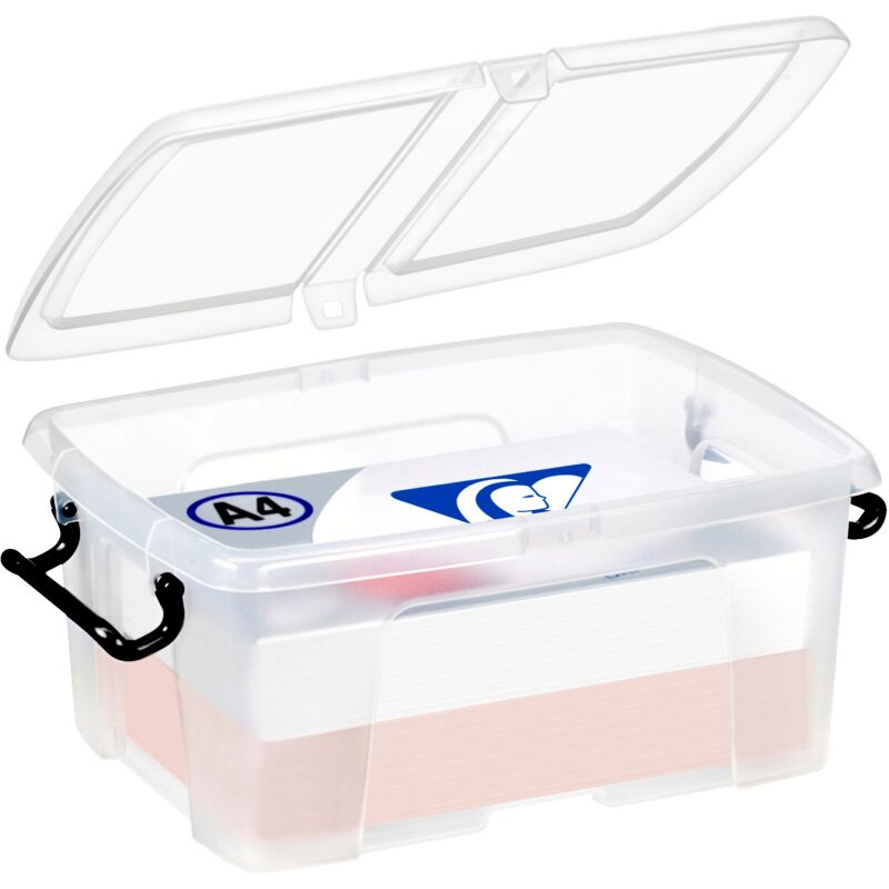 Bac de rangement en plastique Strata - 12 litres