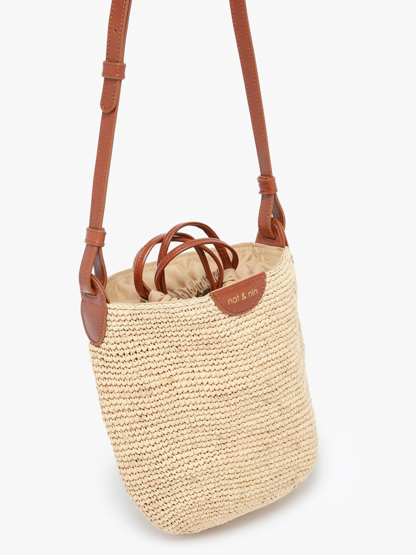Sac Le Gardette raphia NAT ET NIN