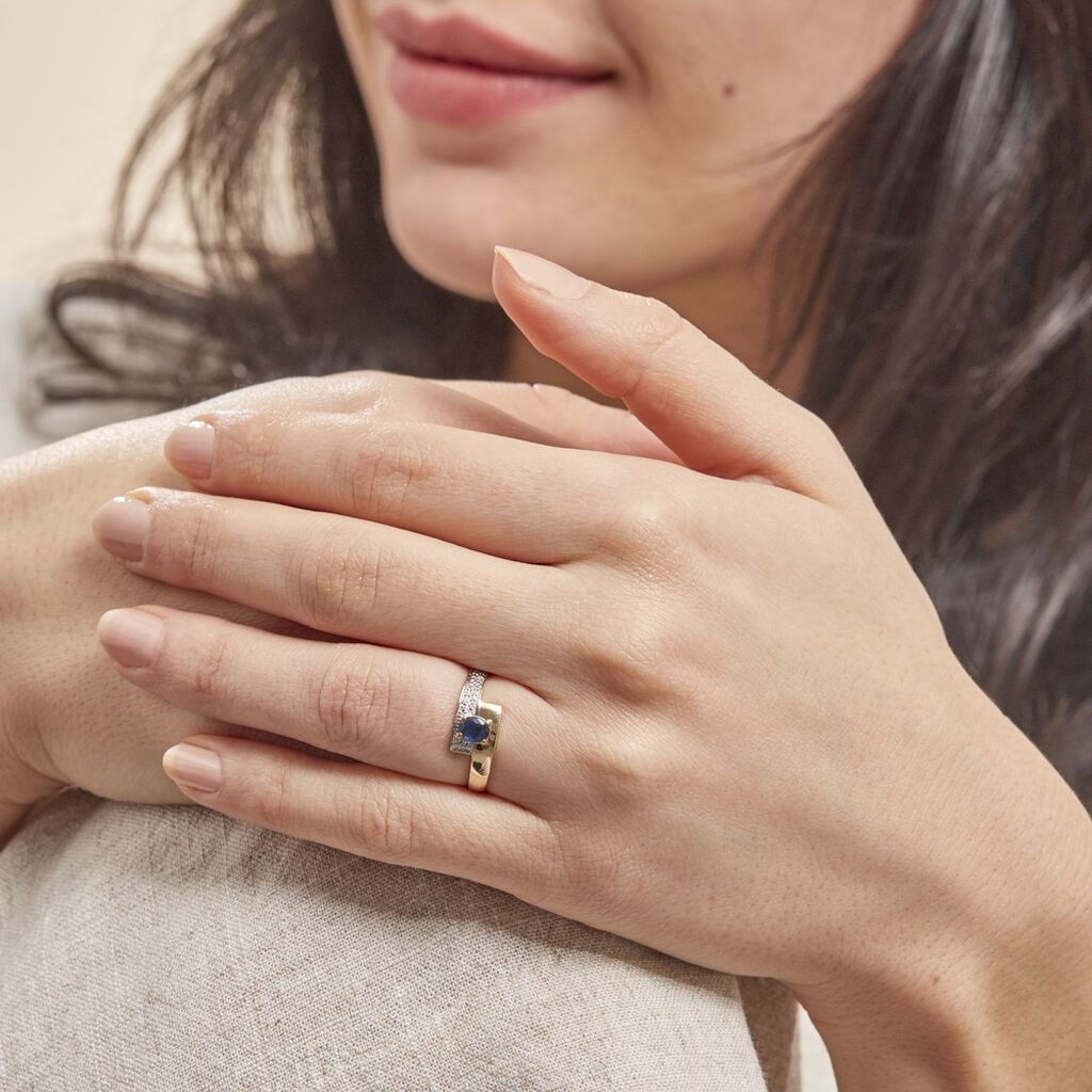 Bague Taila Or Jaune Saphir