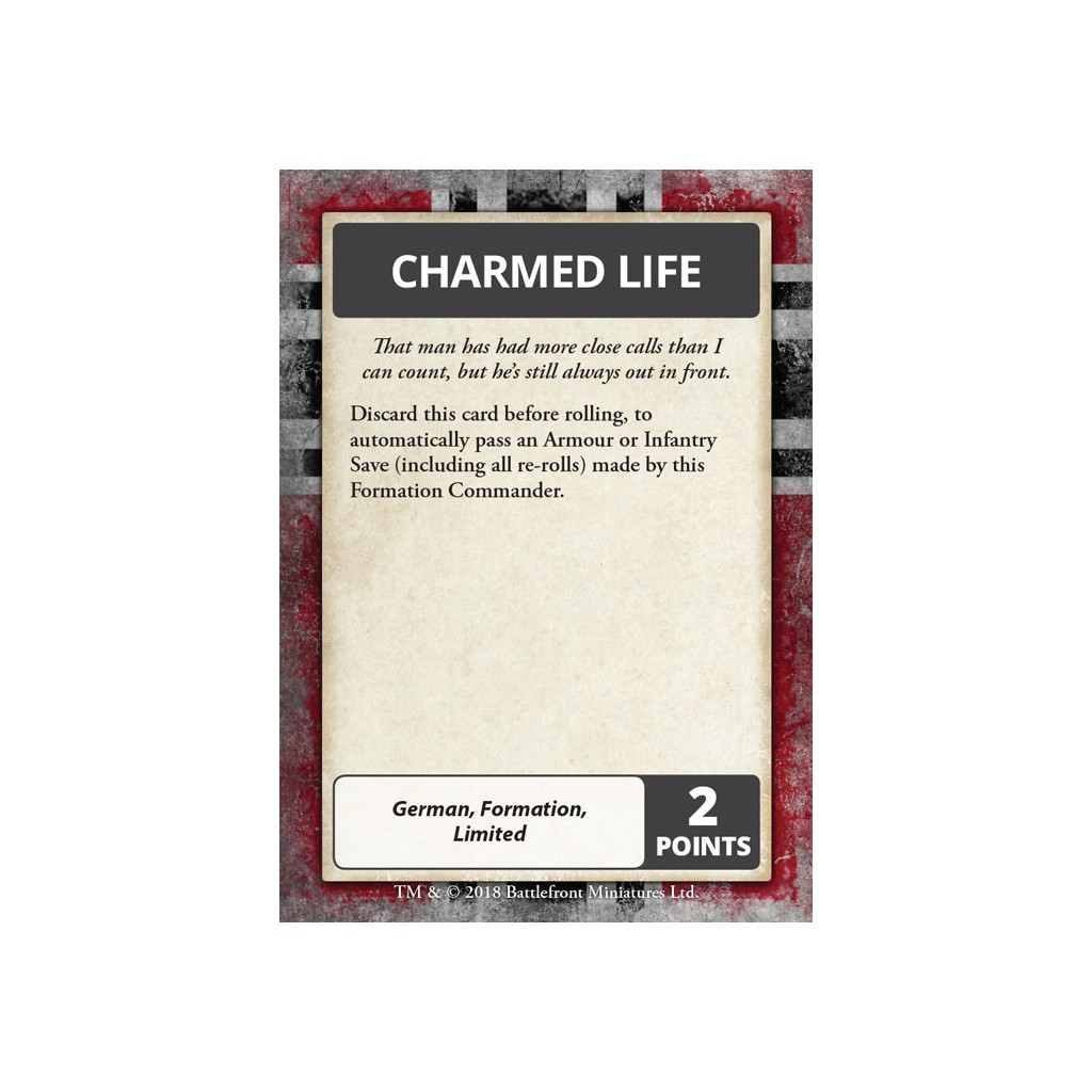Flames of War - Iron Cross Command Cards