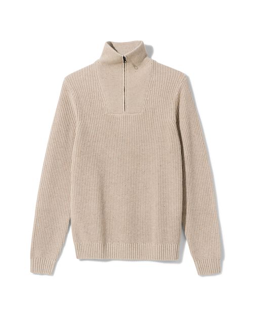 pull homme blanc cassé