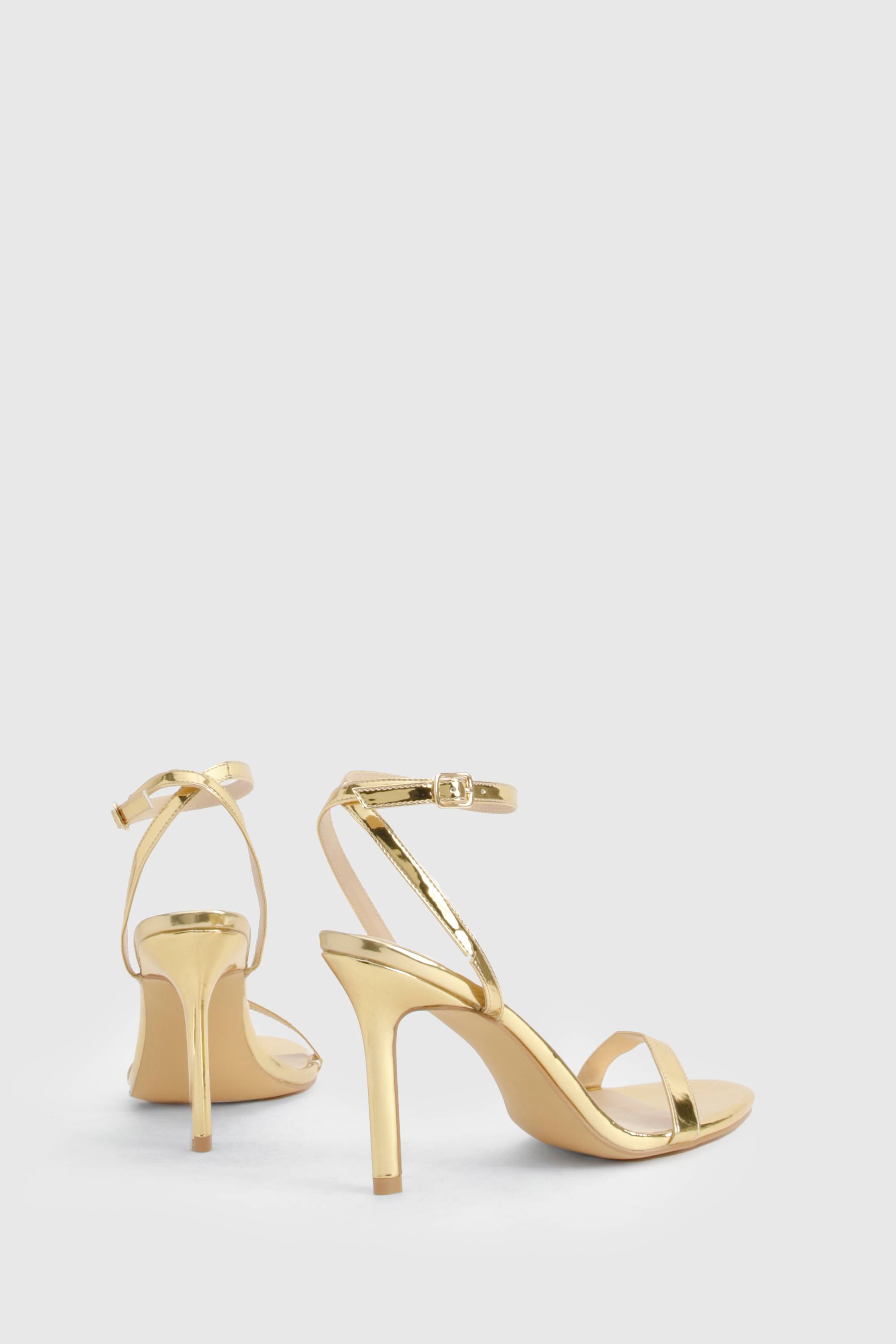boohoo Talons métalliques à peine perceptibles