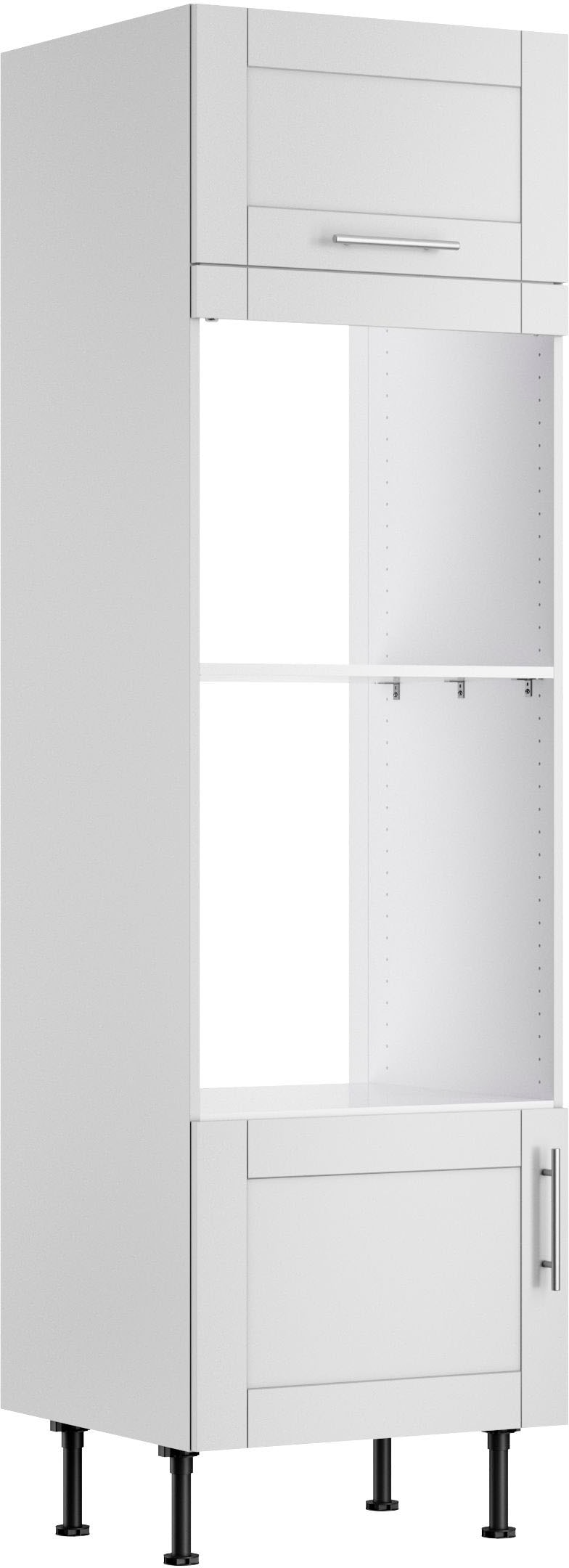 KOCHSTATION Mikrowellenumbauschrank »KS-Ahus« Breite 60 cm