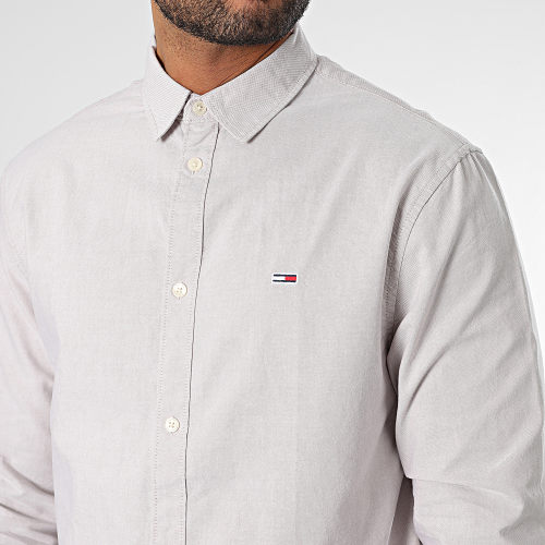 Chemise Manches Longues Classic Oxford 5408 Beige Taupe