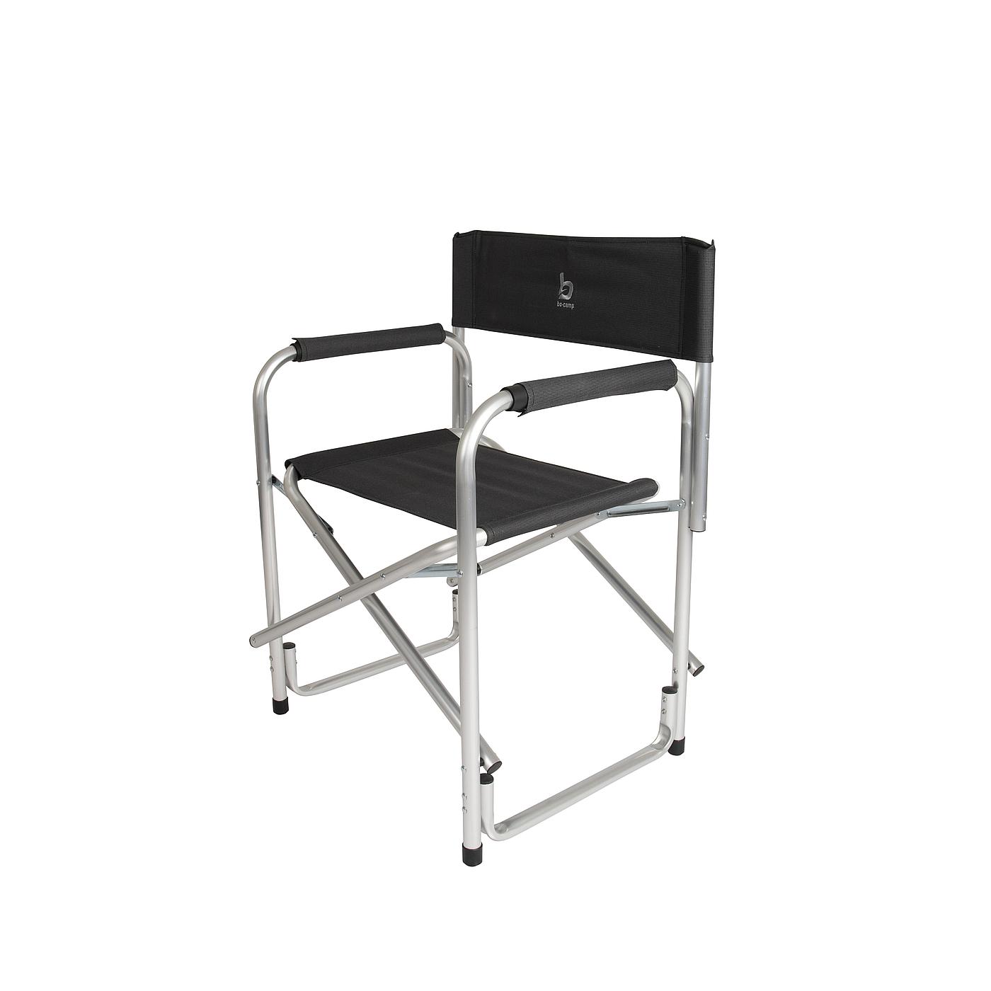 Bo-Camp Aluminium grijze regisseursstoel