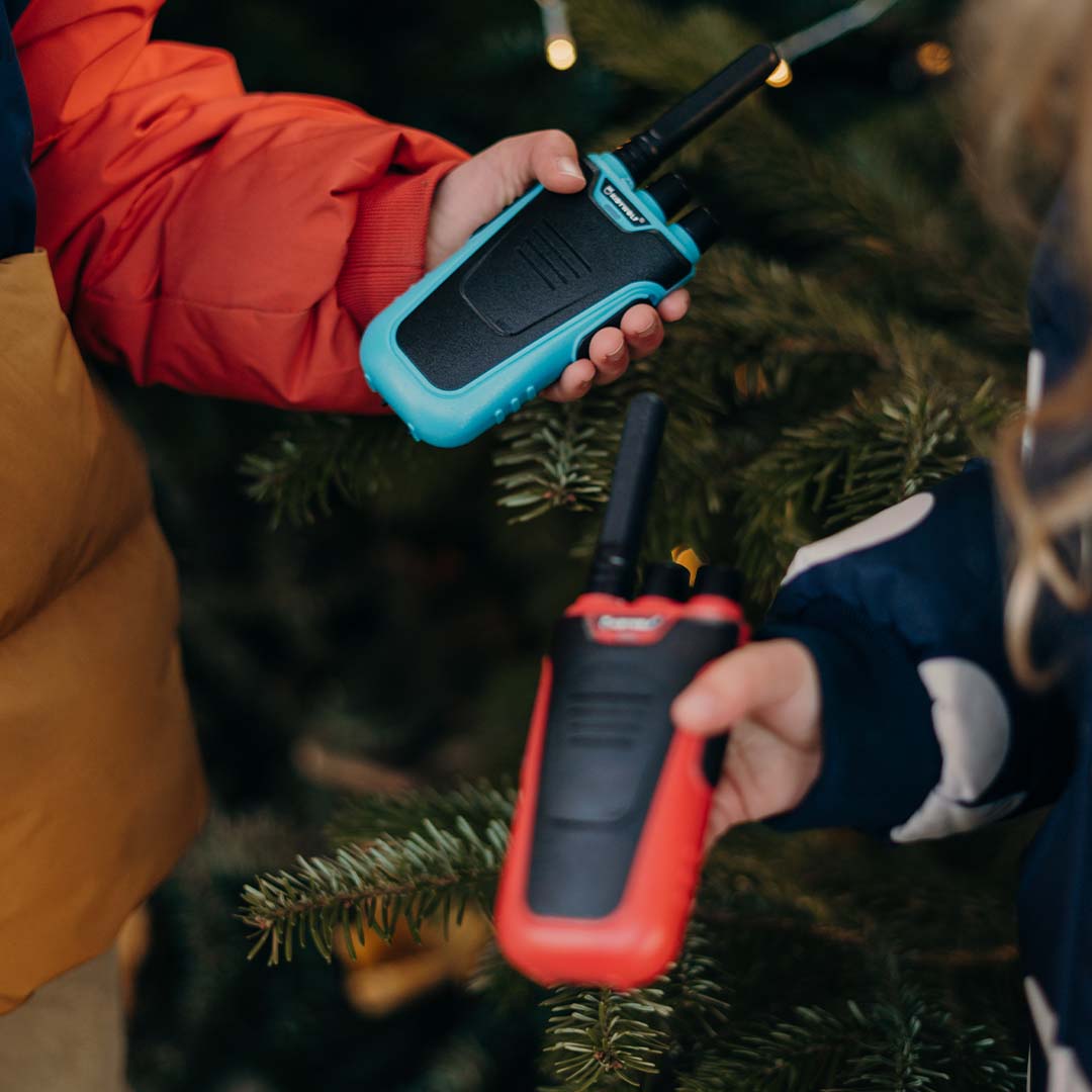 kidywolf kidytalk walkie talkie - blauw rood