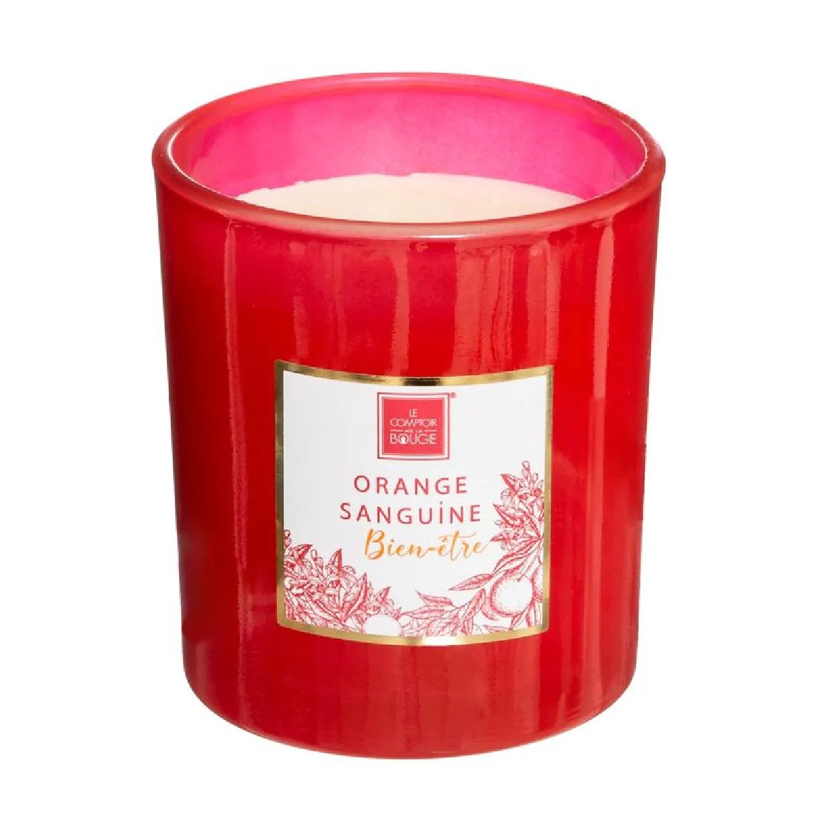 But Bougie MAEL H 9 cm Rouge