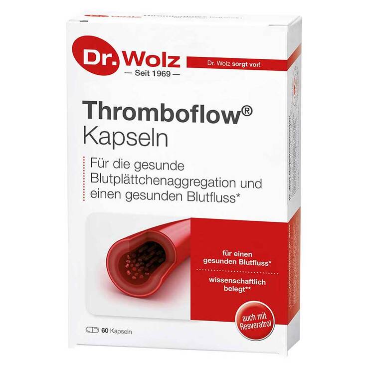 Thromboflow Kapseln Dr. Wolz, 60 St