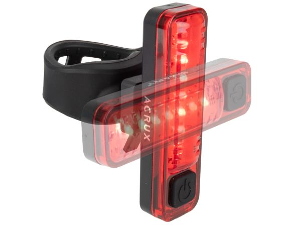 Smart Acrux Genopladelig Baglygte, 10 Lumen