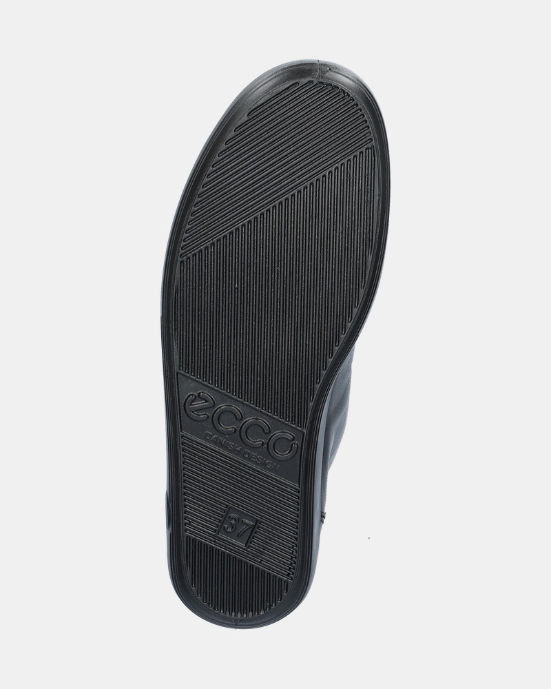 Ecco Soft 2.0 Hoge sneakers  - zwart