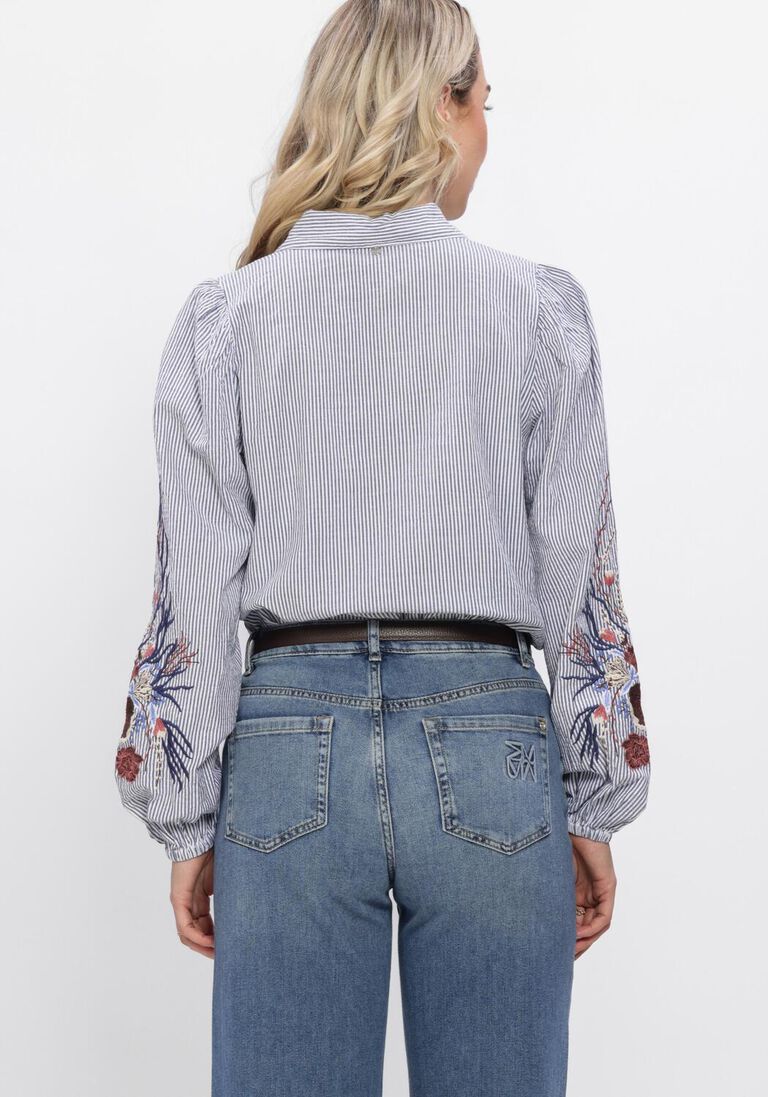 blauwe mos mosh blouses mmciu oxfo shirt