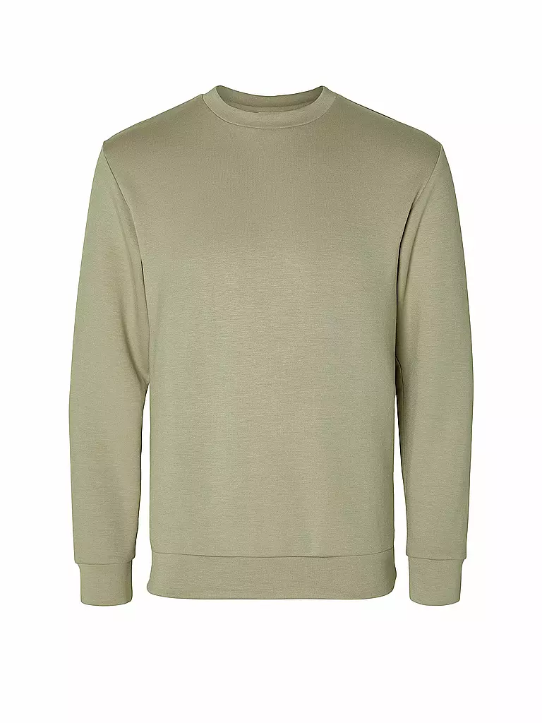 SELECTED Sweater SLHEMANUEL hellgrün