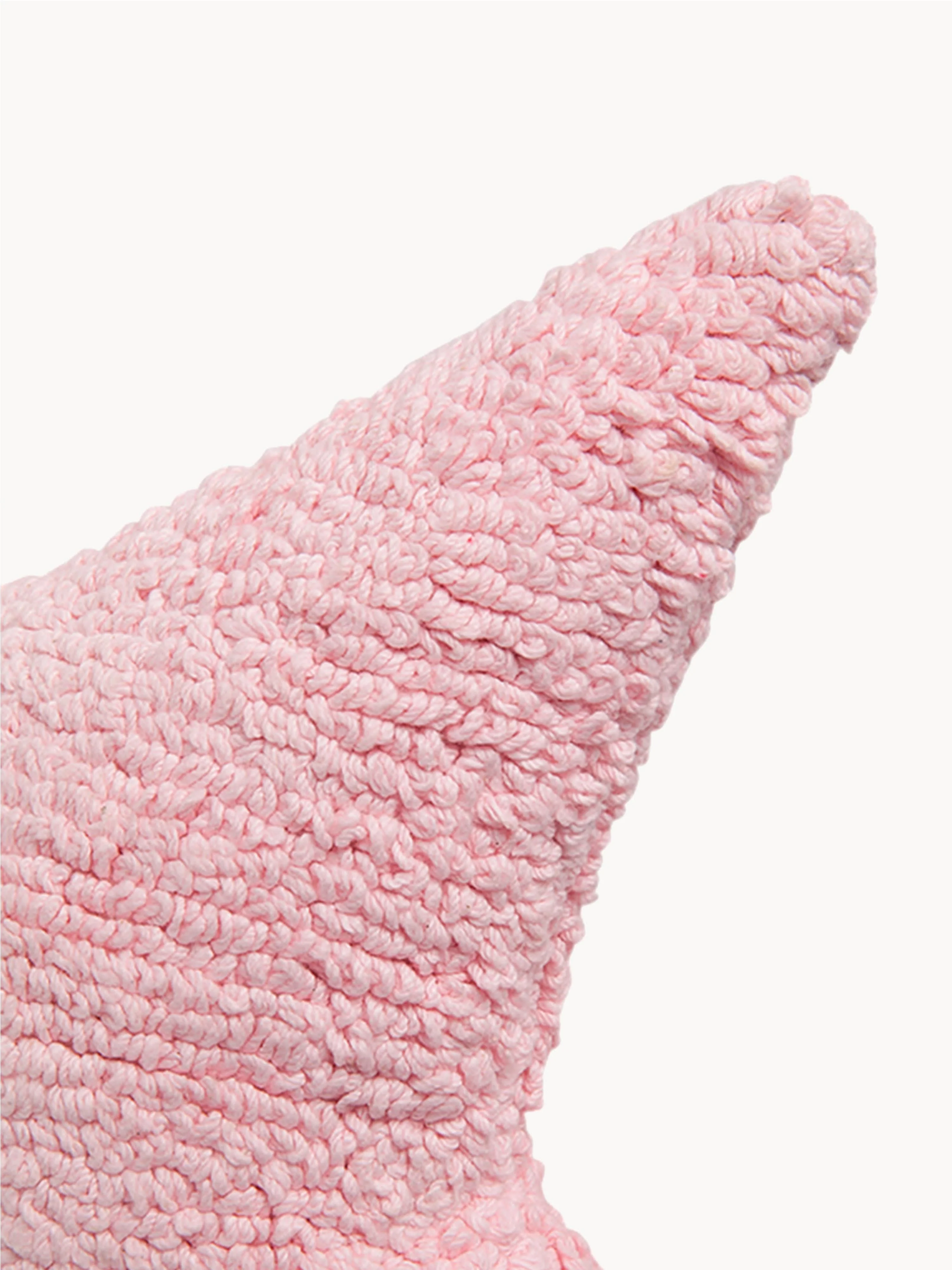 Handgemaakt katoenen knuffelkussen Star