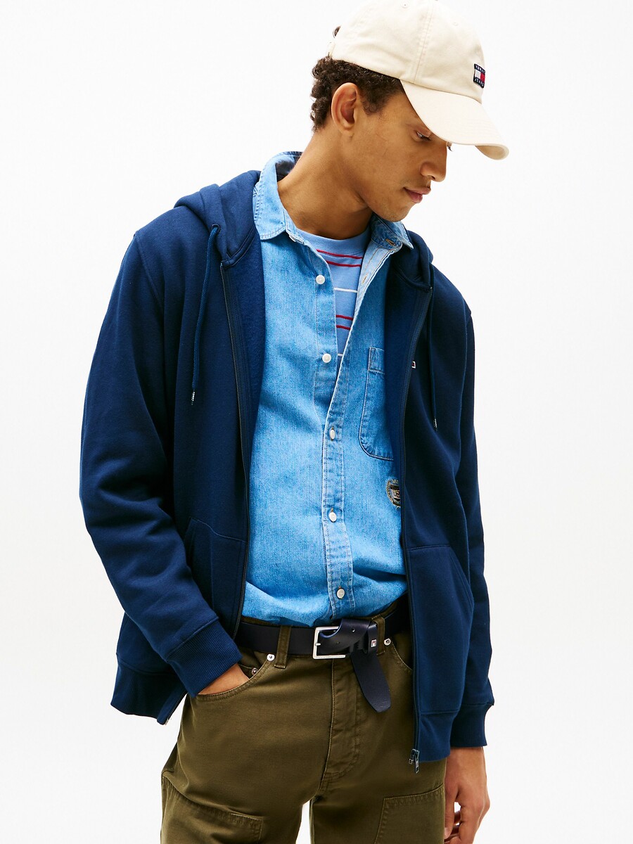 TOMMY JEANS<br>Moletom com zíper