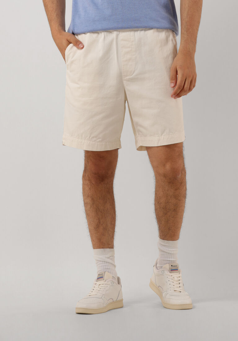 WOODBIRD gebroken wit woodbird korte broek bommy base shorts