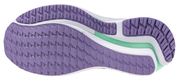 Chaussures Running Mizuno Wave Inspire 21 Bleu/Vert Femme