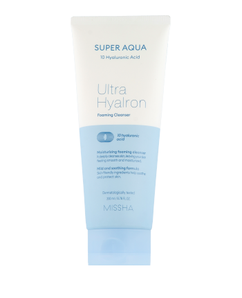 Missha Super Aqua Ultra Hyalron Foaming Cleanser 200ml