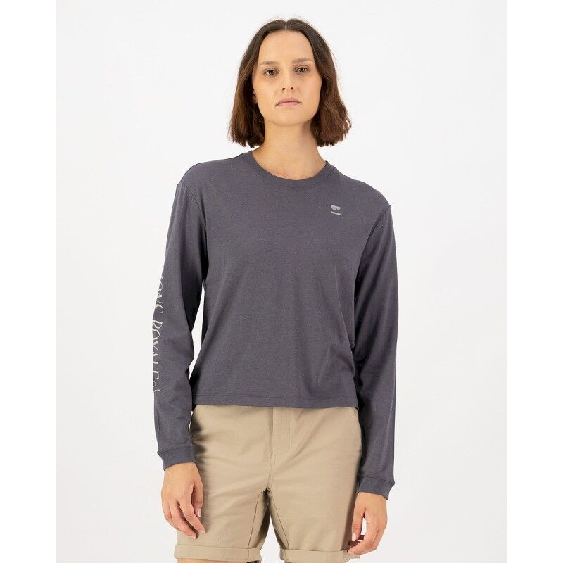 Yonder Merino Organic Cotton Long Sleeve - T-shirt en laine mérinos femme