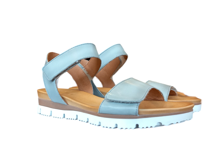 AQA Shoes A8570 soft aquamarine/light burnish