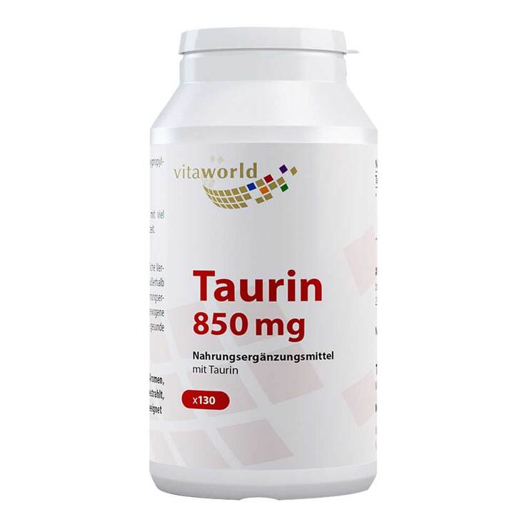 Taurin 850 mg Kapseln, 130 St