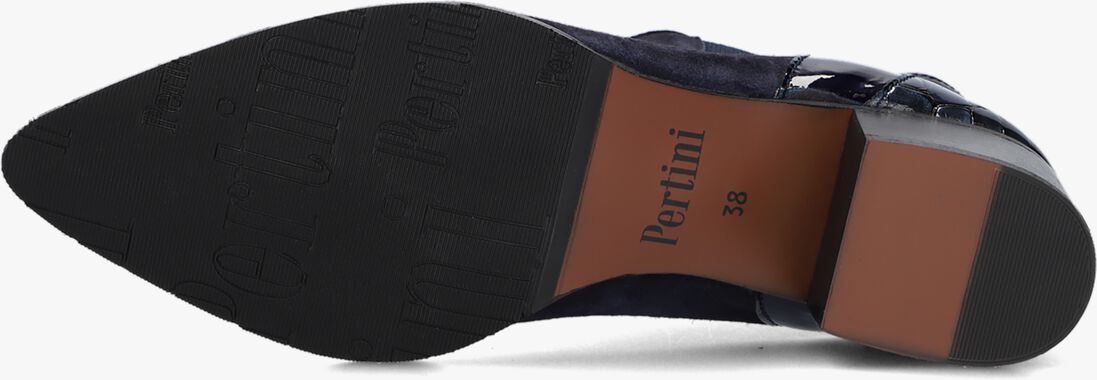 PERTINI blauwe pertini enkellaarsjes 30961