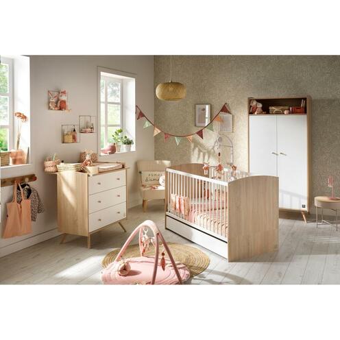 Little Big Bed 70x140 cm ACCESS Blanc Bois - SAUTHON