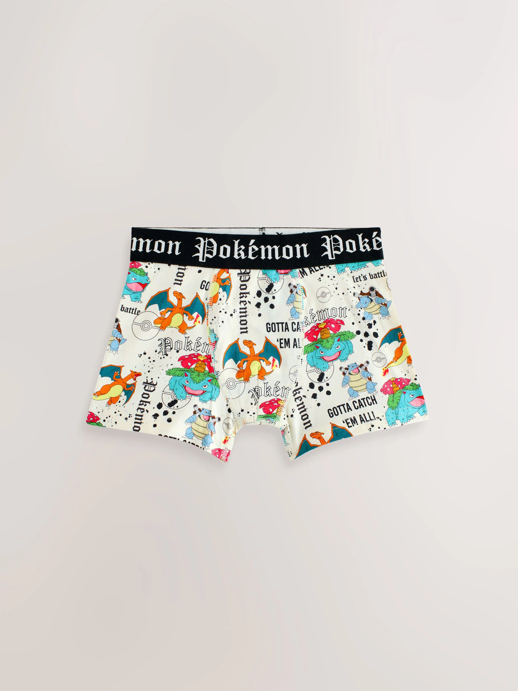 Multi - Pokemon Trunks 3 Pack (5-12jaar)