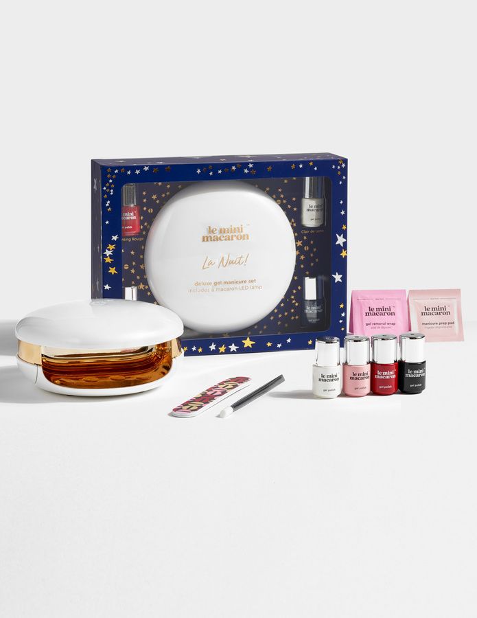 Le Mini Macaron Gel Manicure Kit Le Maxi La Nuit 30pcs