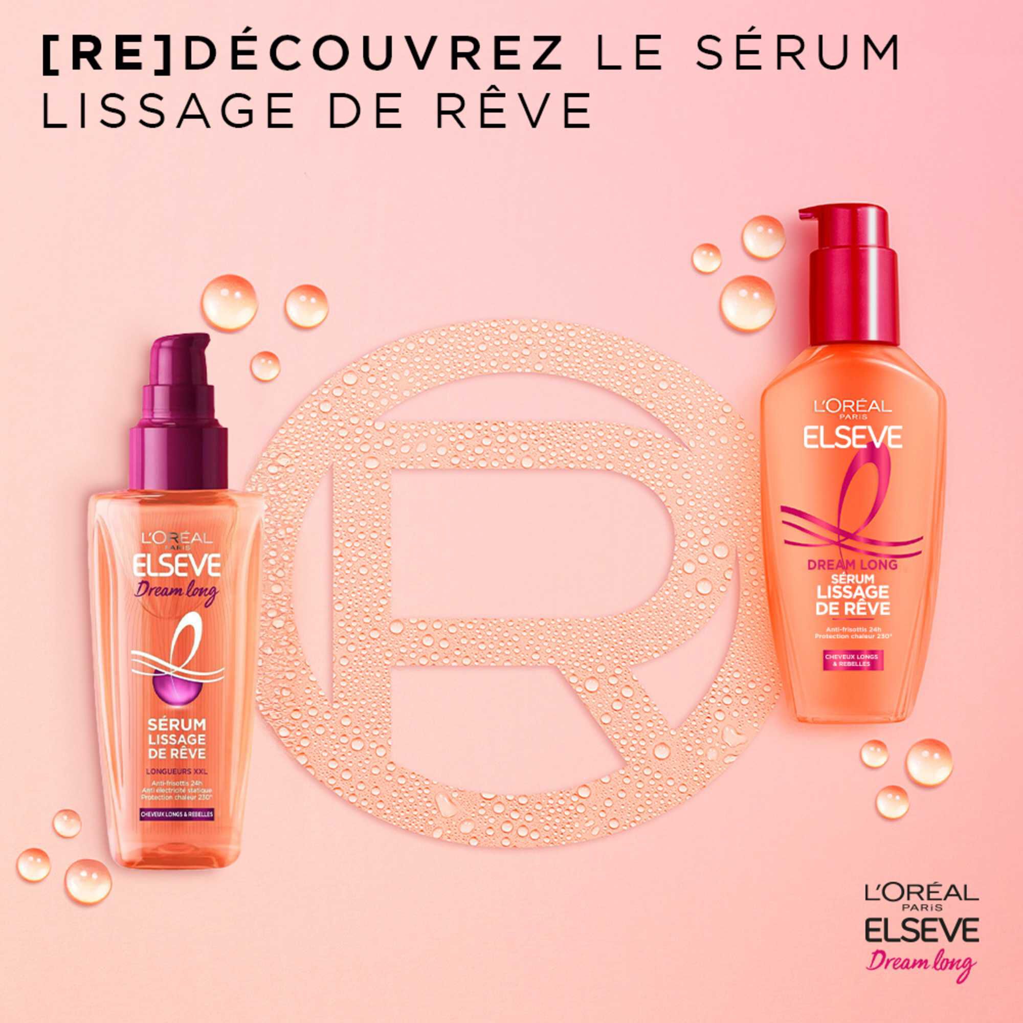 Elsève Dream Long Sérum Lissage de Rêve · Pour des longeurs XXL