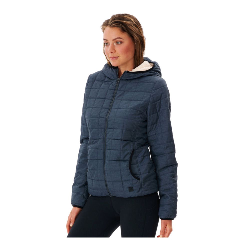 Rip Curl ANTI-SERIES ANOETA II - Doudoune Femme black marled