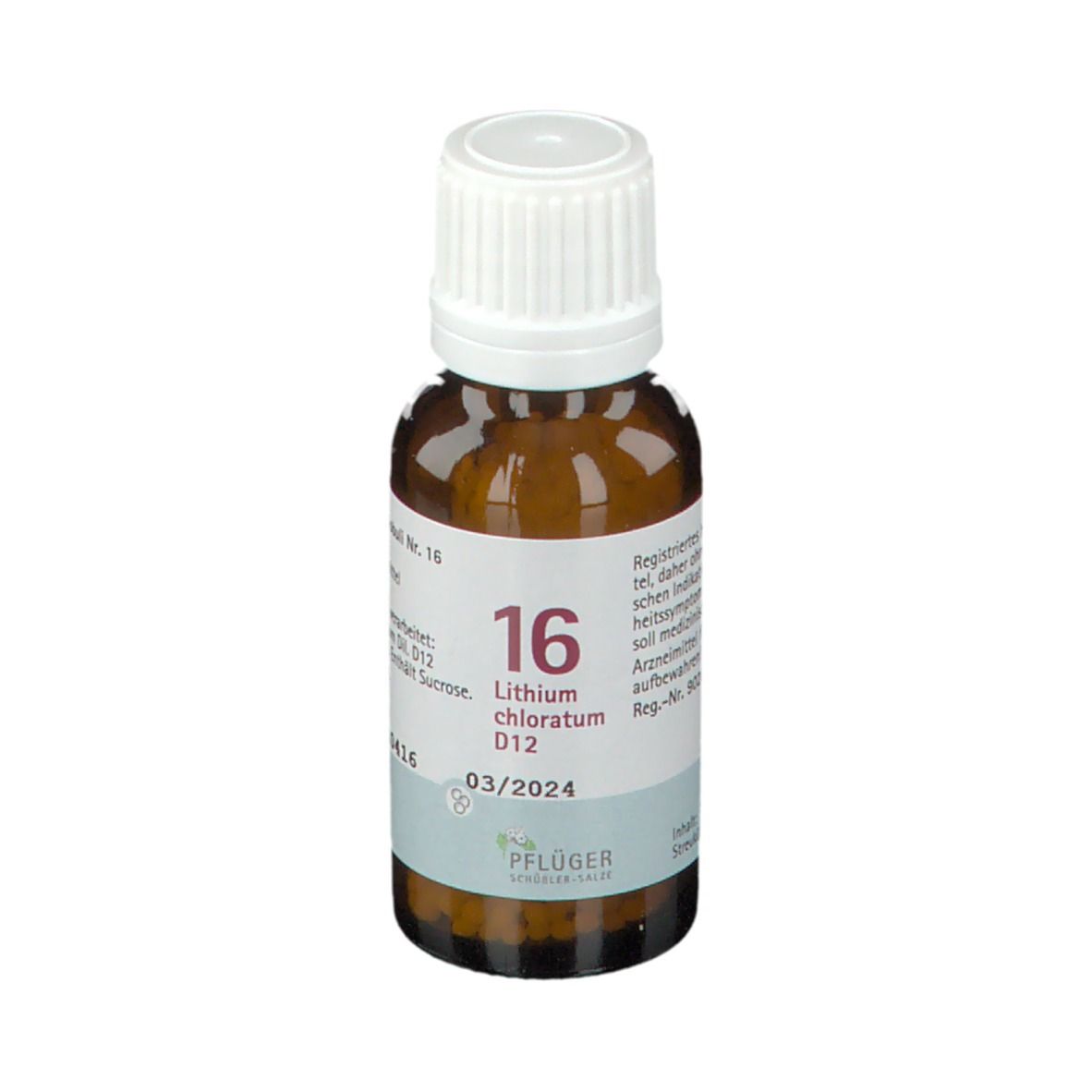 BIOCHEMIE PFLÜGER® Nr. 16 Lithium chloratum D12