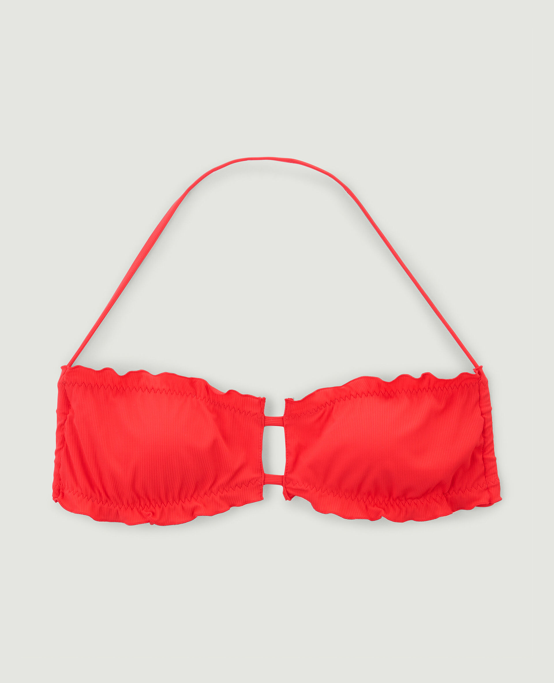 Haut de maillot de bain bandeau - Rouge