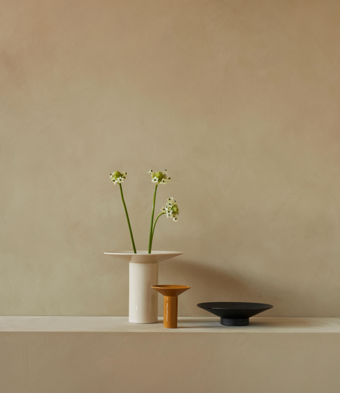 Audo Copenhagen Hana vaas small Umber