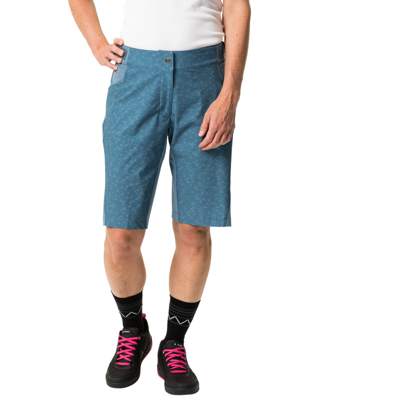 Vaude Damen Ledro Print Radhose kurz