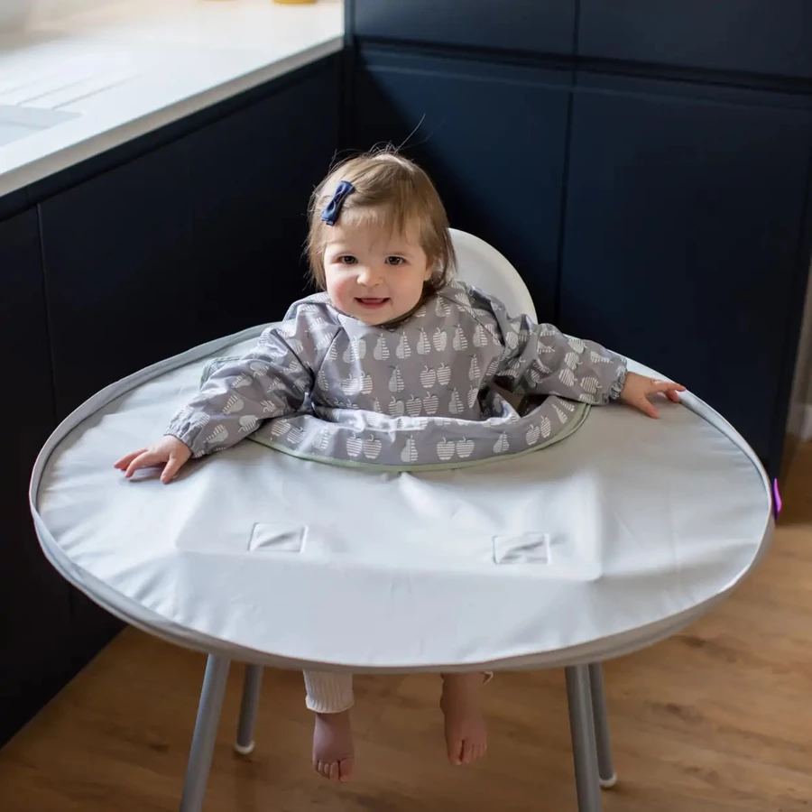 TidyTot Lätzchen Tidy Tot Lätzchen Starter Set grau, bunt