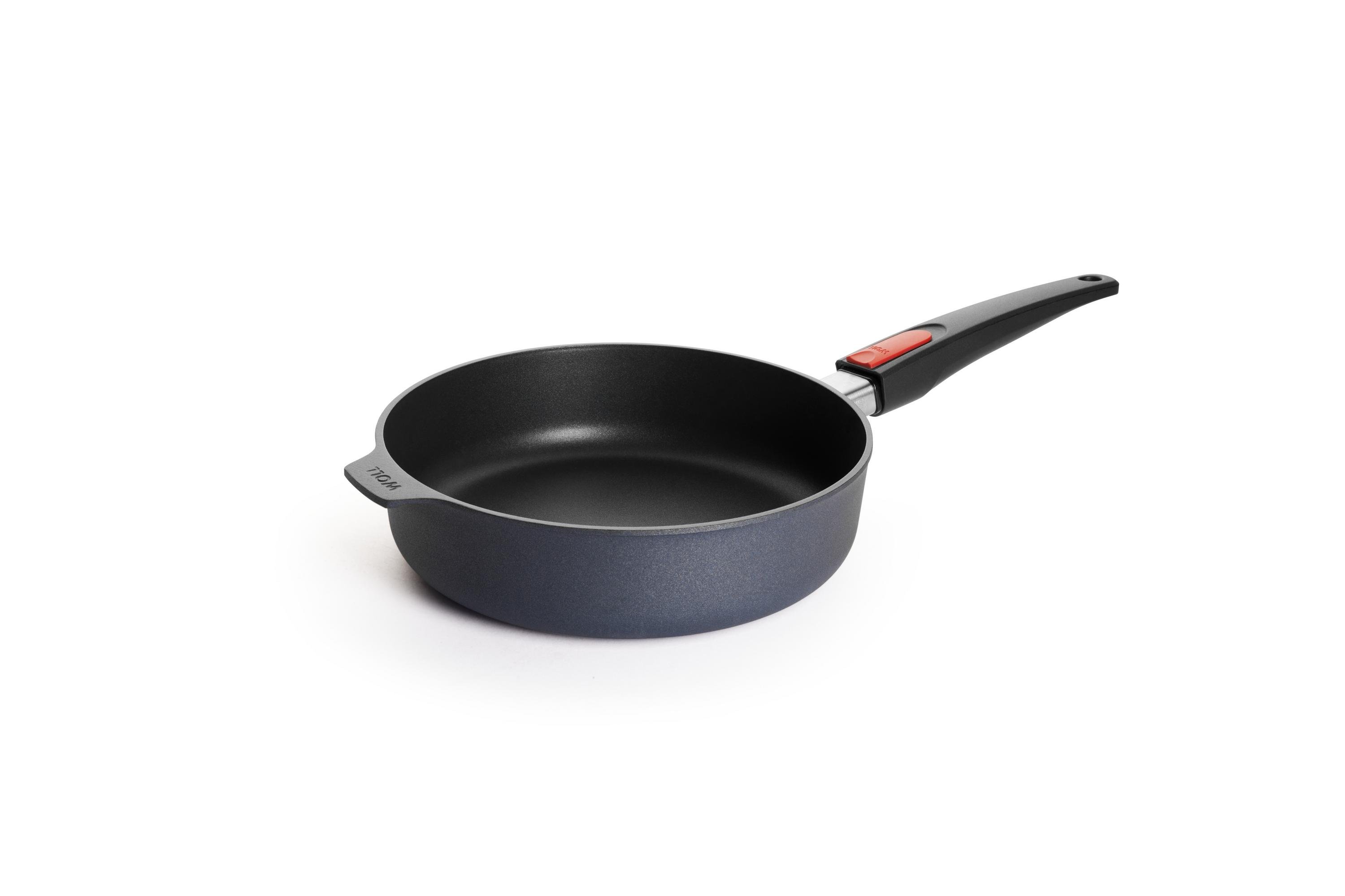 Diamond Lite Guss-Hochrandpfanne mit abnehmbarem Stiel