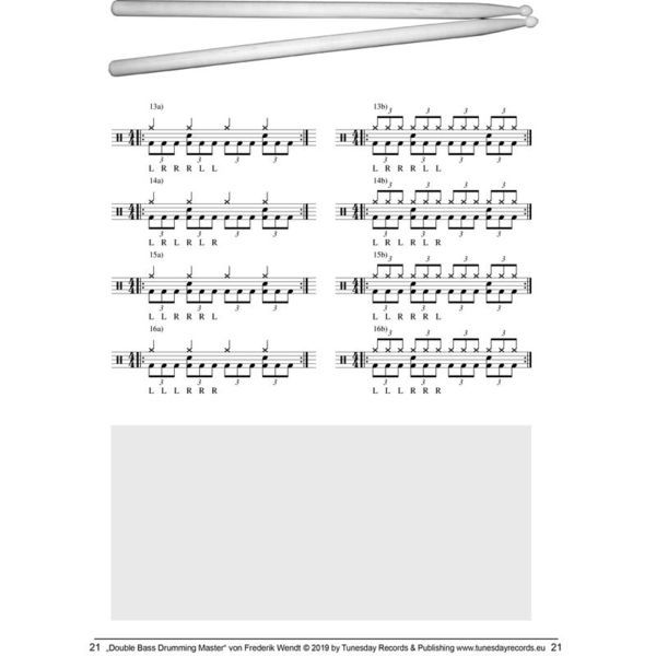 Tunesday Records Double Bass Drumming Master