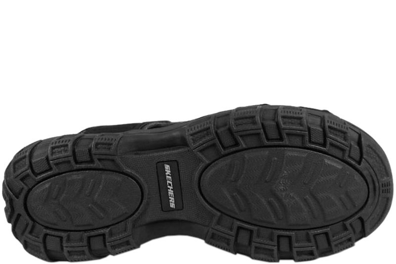 SKECHERS GARVER-LOUDEN SORT SANDAL