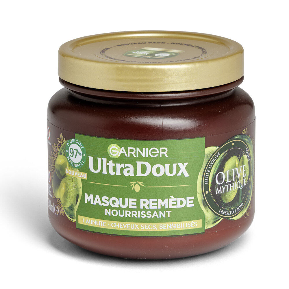 Masque pour cheveux remède nourrissant Ultra Doux Garnier olive 250ml