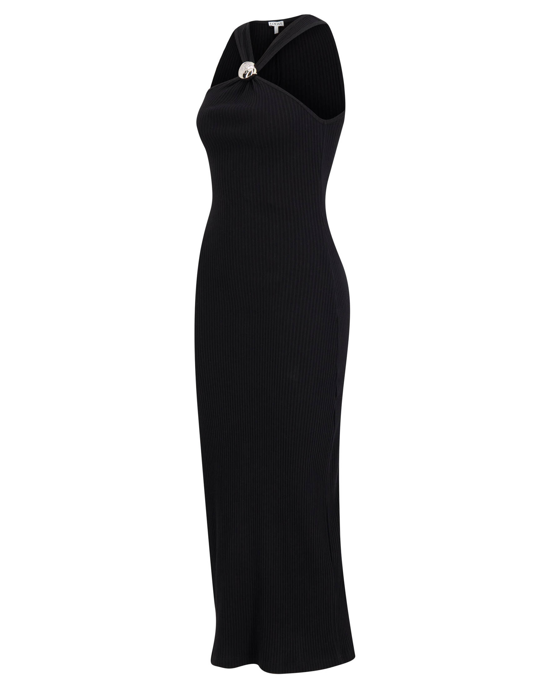 Loewe| Damen Kleid ANAGRAM PEBBLE