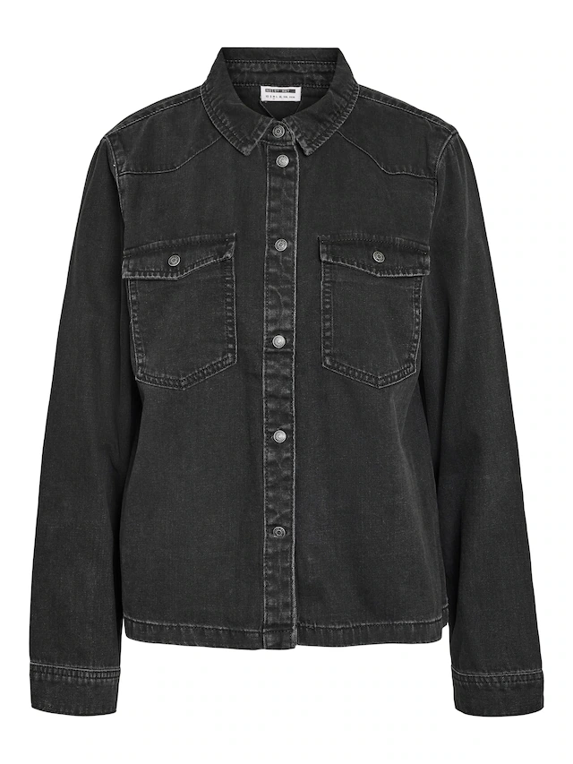 Noisy may Jeansbluse »NMNEW SIGNE L/S DENIM SHIRT VI001BL NOOS«