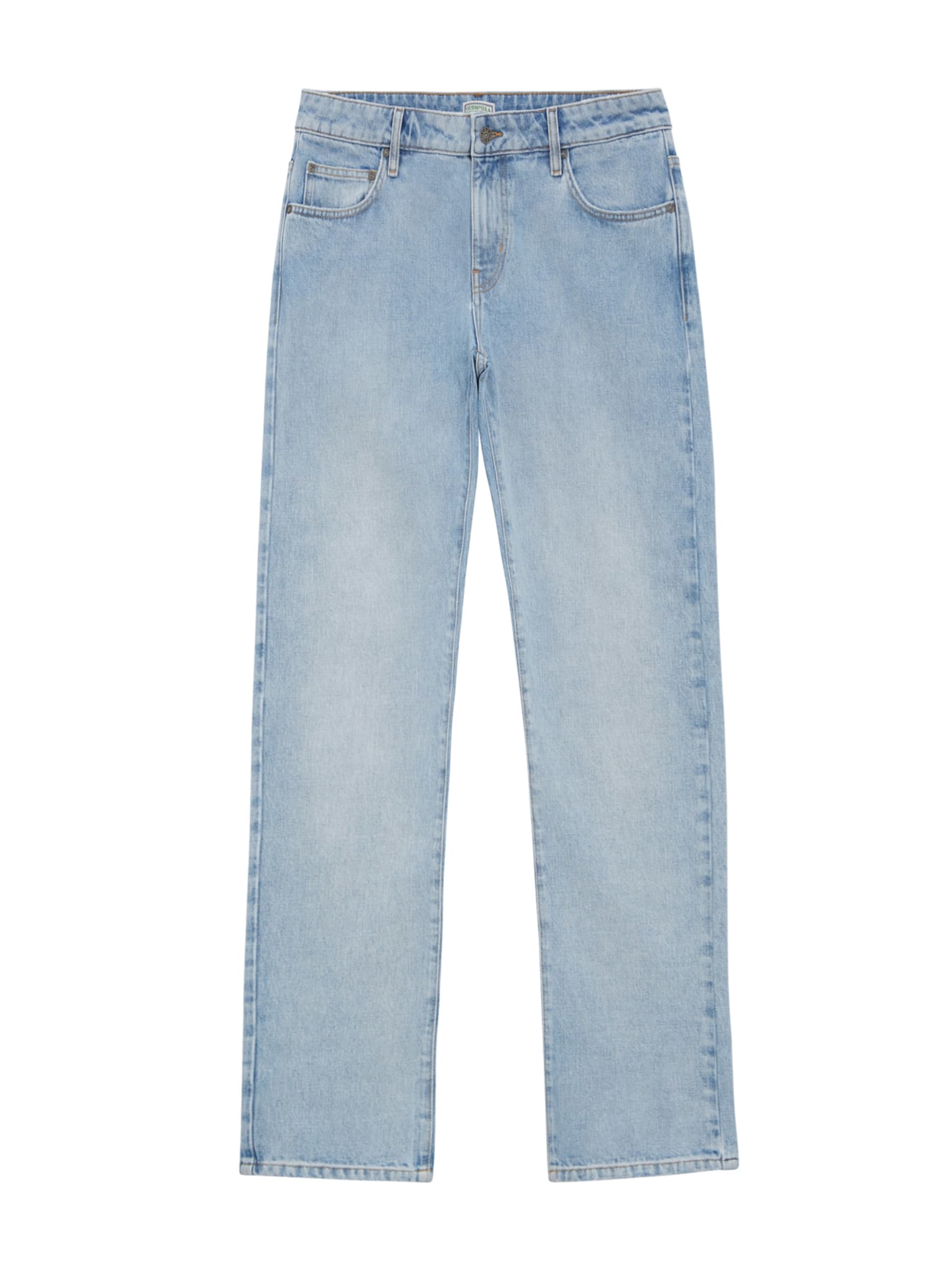 Calça jeans reta índigo