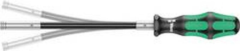 Wera - Handbithouder - 1/4 Inch - Flexibel - 3-Componentengreep - 1 Stuk